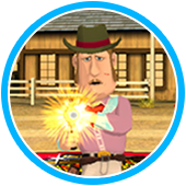 メダルのガンマン